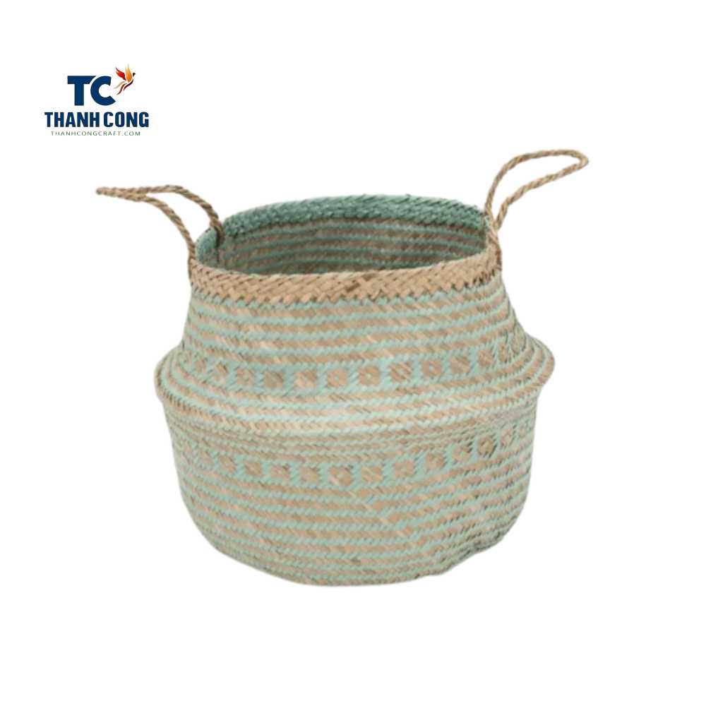 Turquoise-Seagrass-Belly-Basket